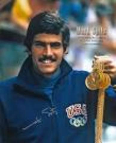 Mark Spitz wins 7 Gold Medls at Olympics in Munich, West Germany