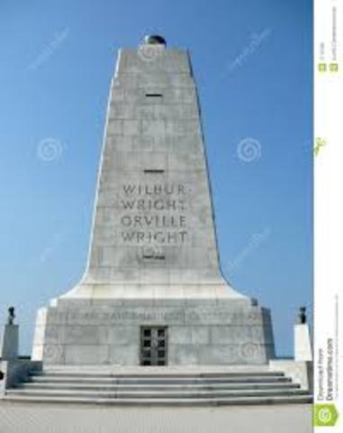Wilbur and Orville Wrights memorial