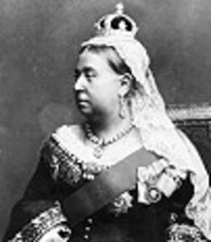 Queen Victoria's reign ends