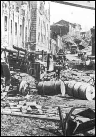 German army group A conquers Rostov