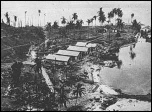 US bombers strike Japanese positions