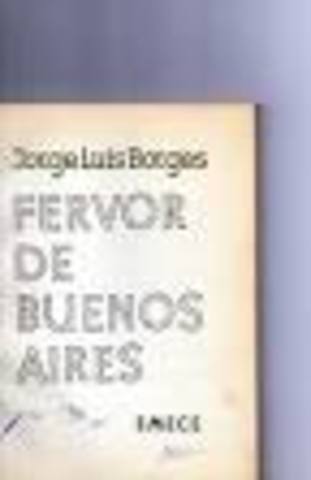 Publicación de Fervor de Buenos Aires