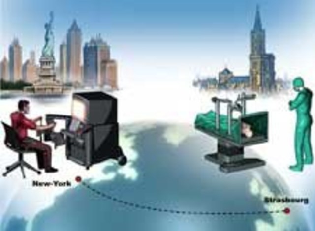 Operation Lindbergh, a complete telesurgical operation carried out by a team of French surgeons located in New York on a patient in Strasbourg, France, was a total success.