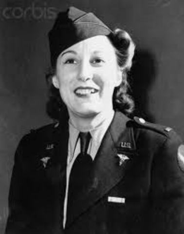 First Girl to Recieve Air Medal