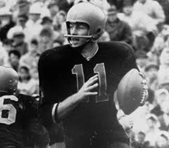 All-American Team meets President John F. Kennedy