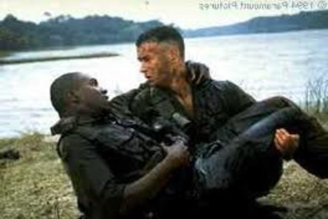 Saves fellow soldiers in battle