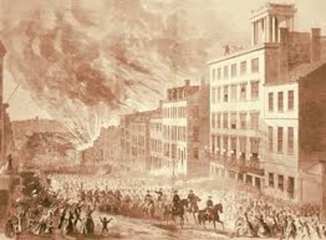 union army moves in and occupies richmond