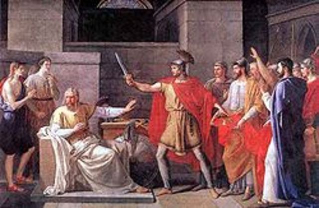 El fin del reino visigodo de España, en el 716 D.C