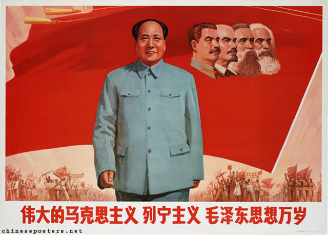 Mao Zedong, a Communist, takes control of China