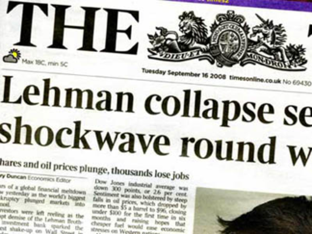 Quiebra Lehman Brother