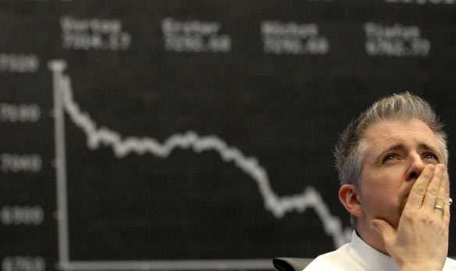 La bolsa española se hunde