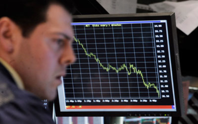 Estrepitosa caída de la bolsa