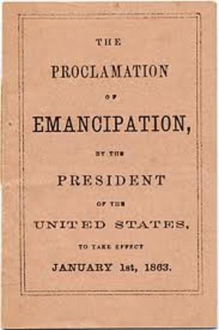 Emancipation Proclamation takes effect