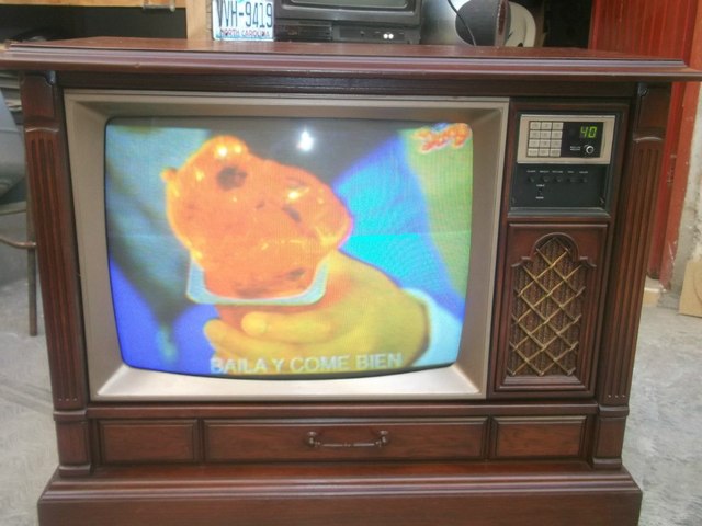 la television a color