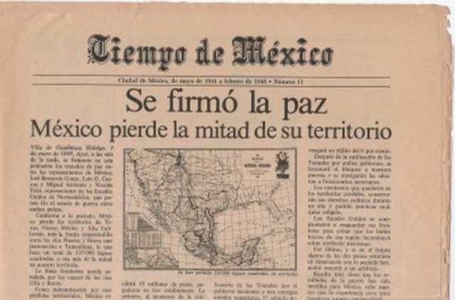 México pierde más de la mitad de su territorio
