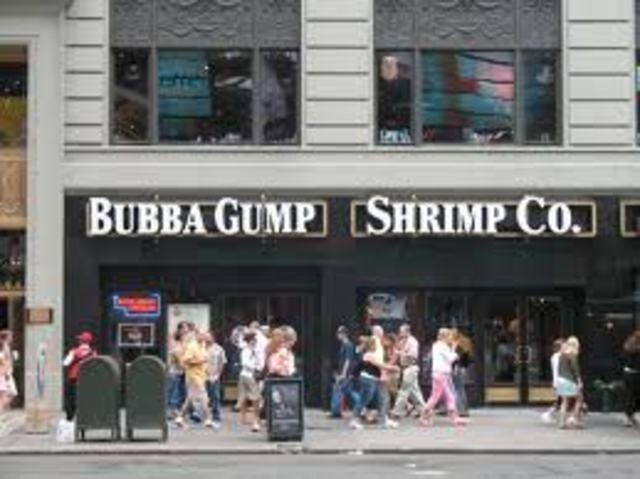 Birth of the Bubba Gump Shrimp Co.