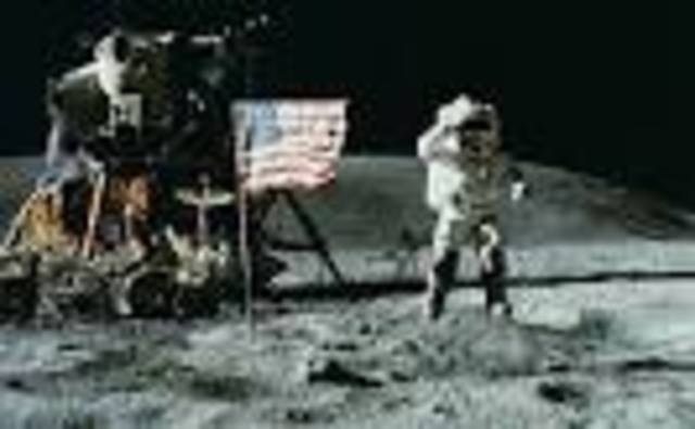 United States Lands On the Moon