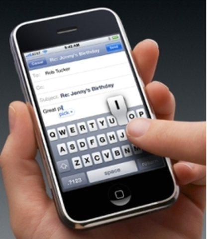 The speed of texting