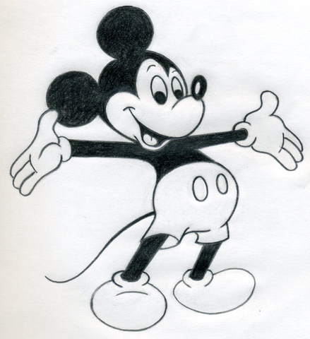 Micky Mouse's first appearance
