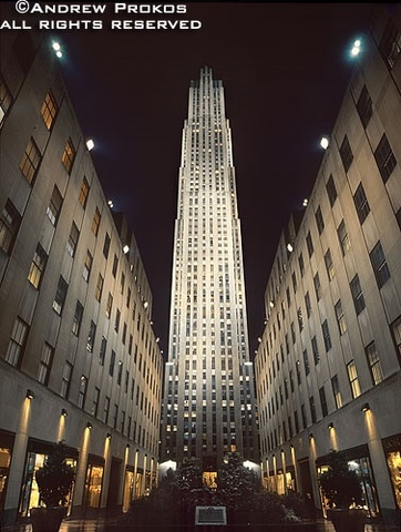 Rockefeller Center at Night