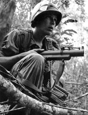 The North Vietnamese cross to the Demilitarized Zone