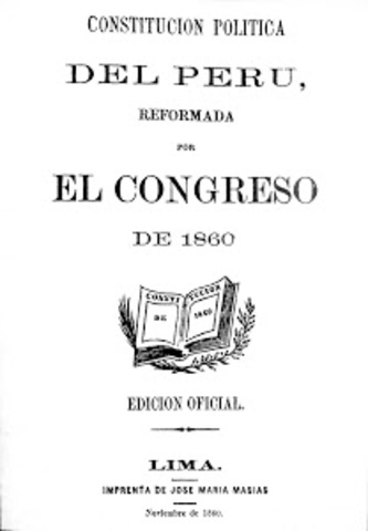 Constitución Política del Perú de 1860