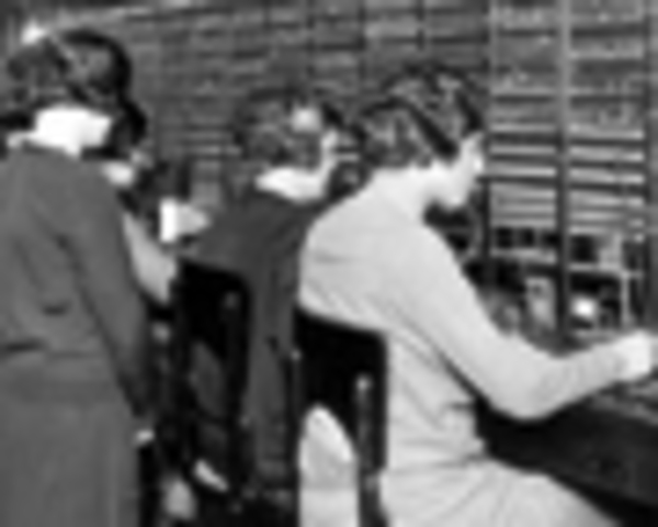 AT&T created first transatlantic telephone link