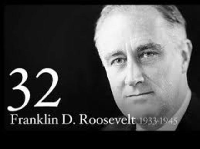 Election of Franklin D. Roosevelt