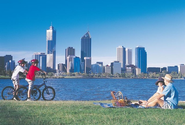 city of Swan River created (Perth)