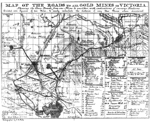 The Hothams tour the Victorian Goldfields