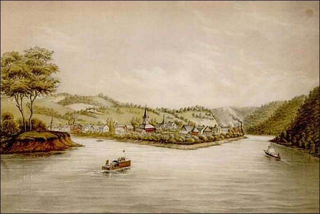 The official founding of Pittsburgh