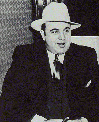 "Scareface" Al Capone