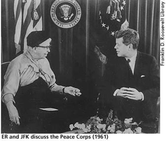 Kennedy wstablished Peace Corps