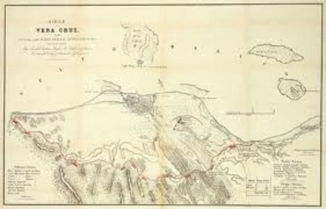 U.S attacks and takes Vera Cruz