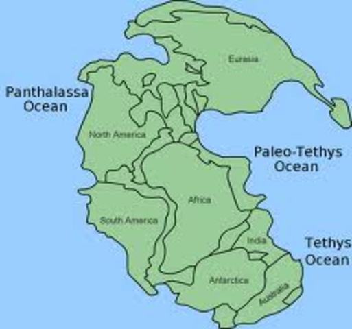 Single Supercontinent Comes Together (360 million years ago)