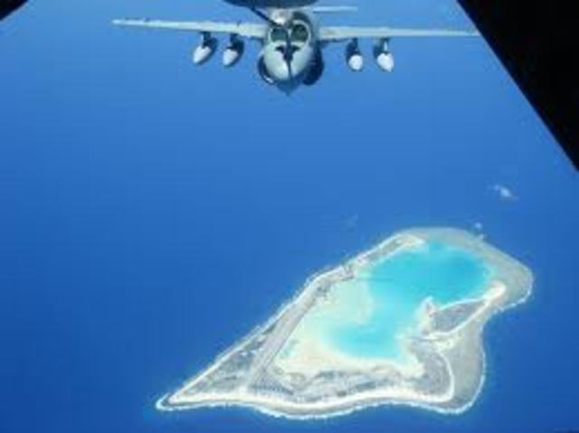 Wake Island bombed