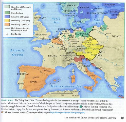 Beginning of Thirty Years' War