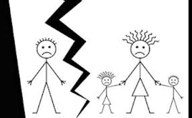 Mine forældre blev skilt