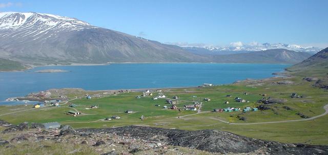 Første gang på Grønland