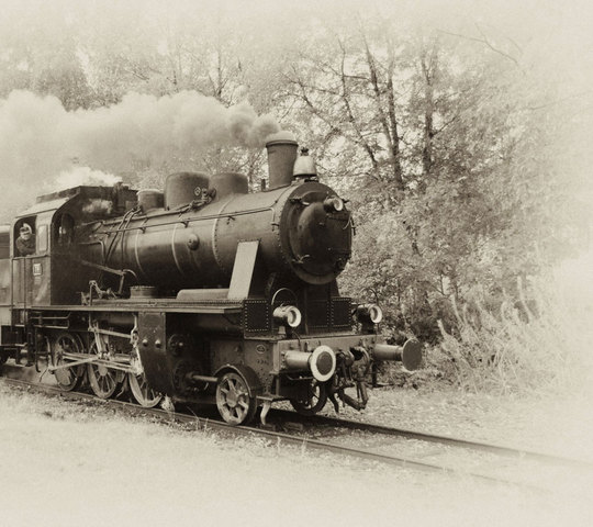 The James Gang started to rob the trains.