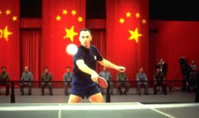 forrest discovers ping pong