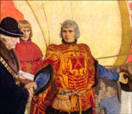 Jean Cabot travels near Newfoundland