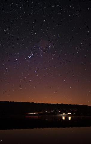Meteor Shower in Einisheim, Germany