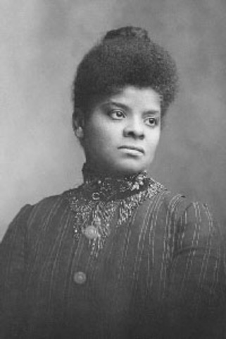 Ida Wells Barnett leads anti Lynching Campaign