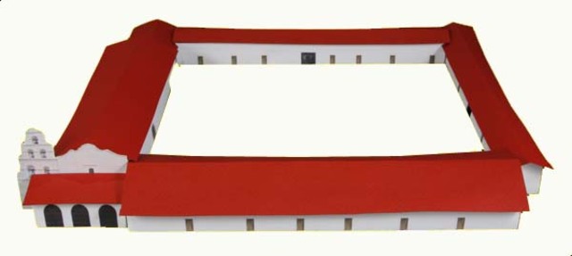 Building the courtyard