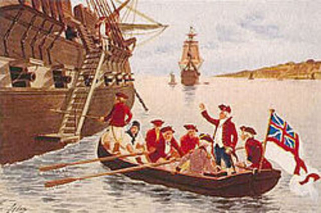 French kick out the Virginians who have begun building at the Forks