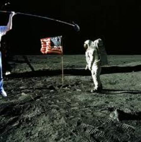 United States Lands On the Moon