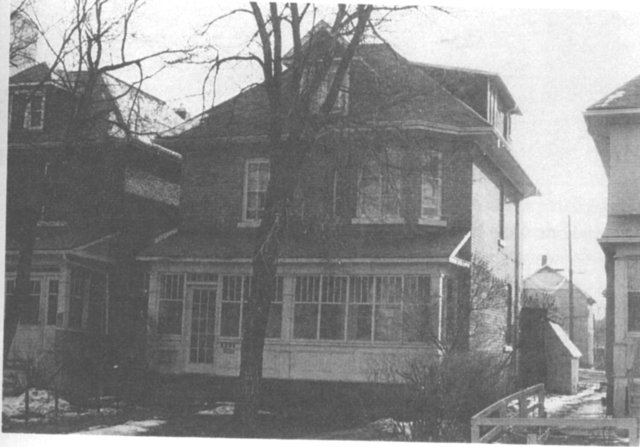 John and Polly rented a room in a boarding house in Regina.