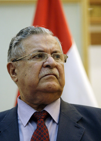 Jalal Talabani elected president of Iraq