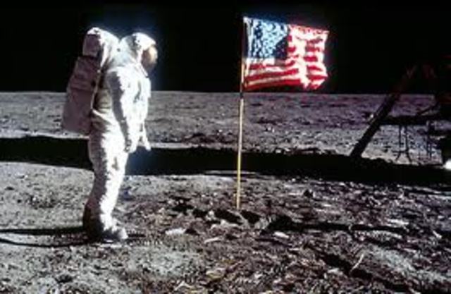 United States Lands On the Moon